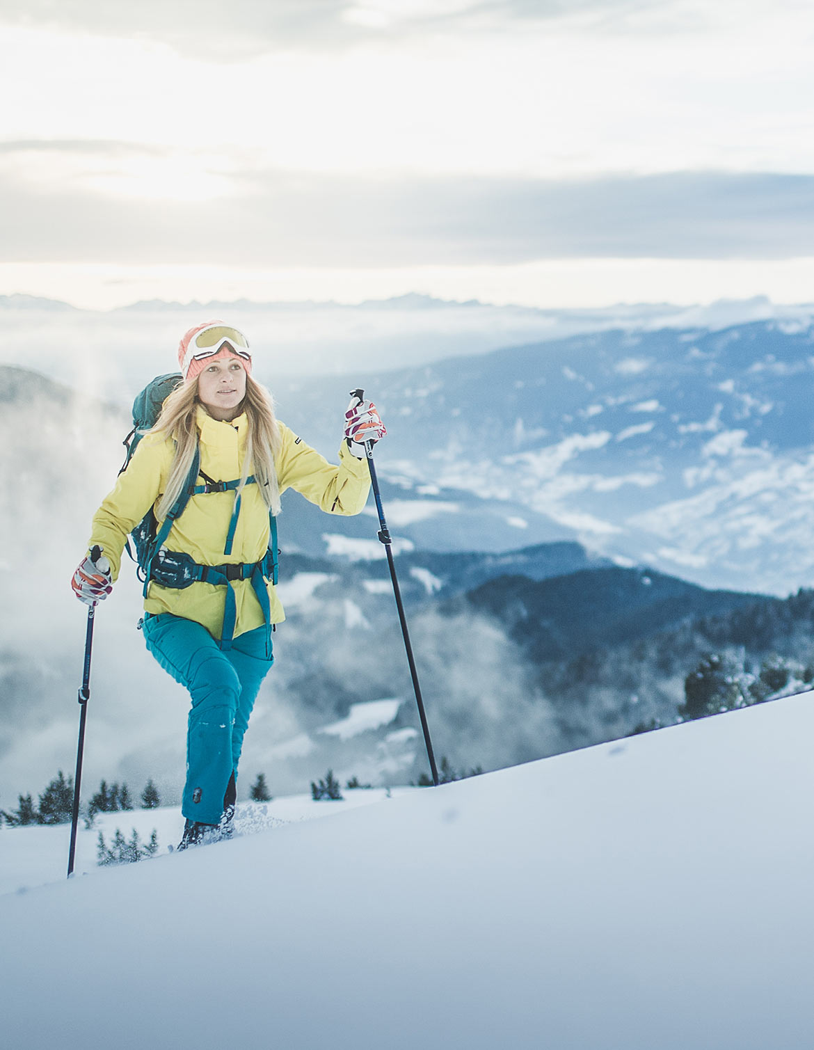 Schneeschuhwanderungen und Skitouren